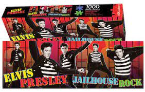 Слушать песни и музыку elvis presley (элвис пресли) онлайн. Elvis Presley Jailhouse Rock 1000 Piece Jigsaw Puzzle 12 X 36 Hal Leonard Online