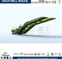 Easy Operation Steel Bridge Emergency Mechanized Bridge for Fast Channel