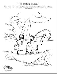 Jesus baptism coloring pages are a fun way for kids of all ages to develop creativity focus motor skills and color recognition. Pin On Christian Coloring Pages Nt