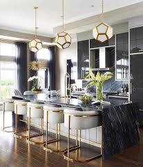 Black And Gold Kitchen Home Decor Kitchen Farmhouse Dining Room Interior Design Kitchen