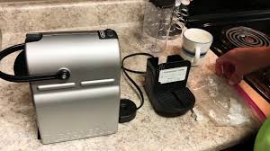 • for coffee and coffee&milk machines, descale according to user manual recommendations or specific alerts. Nespresso Magimix M100 Problem Fixed By Ste P