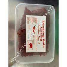 Cari produk lauk pauk lainnya di tokopedia. Dendeng Babi Goreng Dendeng Babi Medan Shopee Indonesia