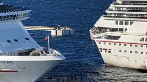 Carnival Ships Collide In Mexico Watch Video Of Carnival Glory And Carnival Legend Crash Today Cbs News