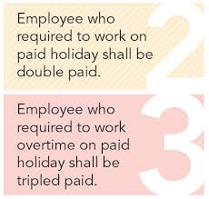 The overtime rate shall be 1.5 x hourly rate x number of hours worked. Smeinfo Benefit To An Employee