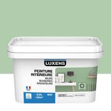 Vous garantir le bon achat, on y travaille tous les jours. Peinture Mur Boiserie Radiateur Luxens Cactus 5 2 5 L Mat Peinture Mur Boiserie Parement Mural