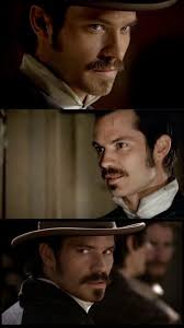 Deadwood actor with intense look