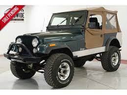 1978 Jeep Cj7 For Sale Classiccarscom Cc-998135 Jeep Cj7 Jeep Cj7 For Sale Cj7