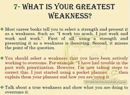 What Is Your Greatest Weakness Job Interview Advice Job Interview Tips Job Interview