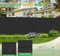 Amazon.com: 6x6 FT Wood Composite Privacy Fence Panel,Semi ...