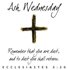 That's why a carnival makes sense, being silly and foolish before. Ash Wednesday Resources 2021 February 17 Vaumc