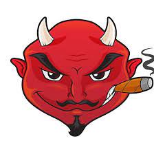 Red hot smoking devil decal 5 free shipping from the united states. Pin On Zoljo T Shirt Designs