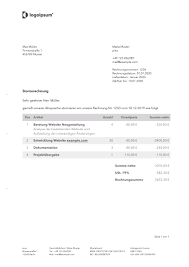 Sie wird gegebenenfalls zusammen mit der neuen. Wie Man Eine Stornorechnung Schreibt Likvi