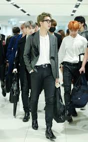 We Are Bulletproof Fashion Bts Airport Bts Rap Monster