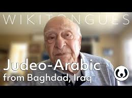 The Judeo-Arabic language, casually spoken