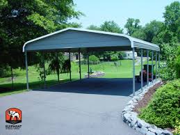 Wood carport with extra storage from myoutdoorplans.com. Wood Carports Vs Metal Carports