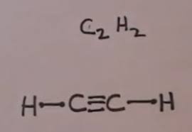 The hybridizations of both carbons would be *sp* since there are 2 bonds on each one. Lewis Structure Of Ethyne C2h2 Novocom Top
