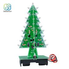 Bergantung pada desainmu, skema warna, dan di mana kamu meletakkan lampu, meletakkannya di. Tiga Dimensi 3d Pohon Natal Led Diy Kit 7 Warna Led Flash Sirkuit Kit Elektronik Menyenangkan Suite Pohon Aliexpress