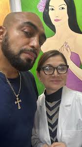 •••Hollywood Peel••• for famous designer @iamadrianalicea with Dr Chopuryan  @zaruic @zarahealthclinic , So honored to be part of the team and perform  my luxurious facials at the office!, Book your ...