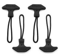Amazon.com: DGHAOP 4pcs T-Shaped TPU Zipper Puller - Black ...