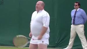 Image result for tennis fans in stands