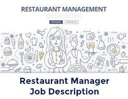 Recognized certification in the field of cash and investment management. Restaurant General Manager Job Description