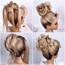 There are many different formal hairstyles for the medium hair you can take advantage of. Metdaan Fancy Updos For Long Hair Facebook