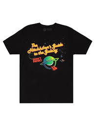 The Hitchhiker's Guide to The Galaxy Unisex Black T-Shirt XL