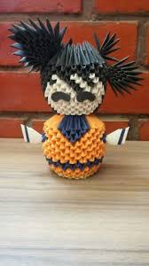 Gifi n'est pas une entreprise comme les autres où les relations humaines sont souvent de façade,. Goku Dragon Ball Z Origami 3d Manualidades Origami 3d Origami