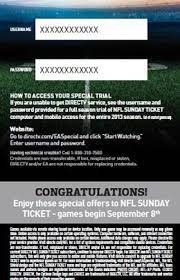 How To Activate Your Anniversary Edition Sunday Ticket