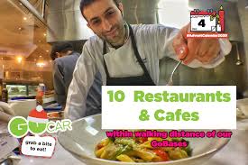 Places to eat near me is where you can find the best local restaurants near you now, view opening hours, exact locations and maps for directions. 10 Restaurants Cafes Near Our Gobases Gocar