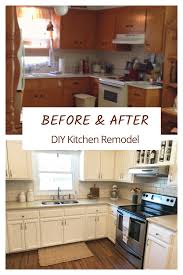 Kitchen Diy Renovation Before And After Painting Cabinets Diy Kitchen Renovation Diy Kitchen Remodel Refacing Kitchen Cabinets