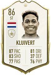 This is how patrick kluivert, one of the icons that appear in fifa 21 ultimate team, played in real life. Patrick Kluivert Fifa 21 Icon Player