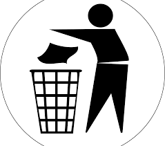 By default, the picture is black and white, and any part of it can be left unpainted. Clipart Put Rubbish In Bin Signs Keep It Cleaner Rubbish Clip Art