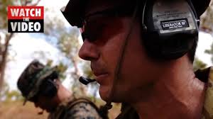 US Marine air strike exercise in the NT