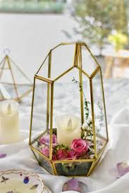 Ncyp Handmade Glass Geometric Terrarium Irregular Brass Gold Etsy Terrarium Centerpiece Terrarium Wedding Candle Holder Decor