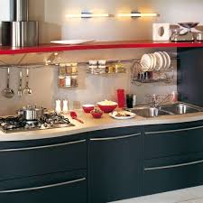 Kitchen Racks Too Much Chrome Tro Keep Clean In A Busy Kitchen But The Theory Is Awesome Kitchen Rails Home Kitchens Kitchen Inspirations