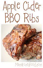 Apple Cider Boiled Ribs - Mama Loves Food