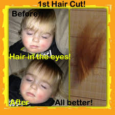 Janna does baby's first haircut and she teaches how to cut baby hair at the same time. Pin On My Creations