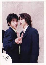 嵐 first concert 2000 櫻井翔 二宮和也 公式写真 1枚 櫻井翔 嵐 ニノ