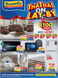 Use a damp cloth to keep it clean. Russells Catalogue All Specials From The New Russells Catalogues