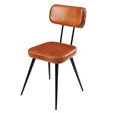 Goatskin And Black Metal Chair Clapper Love The Simple Style Of This Chair Metal Chairs Black Metal Chairs Metal Dining Chairs