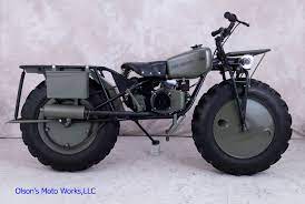 72 Rokon Trailbreaker Motorcycle Camping Gear Mini Bike Motorcycle Camping