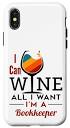 Amazon.com: iPhone X/XS Bookkeeper Wine All I Want Funny ...