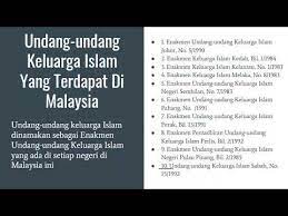 Maybe you would like to learn more about one of these? Pelajaran 18 Undang Undang Keluarga Islam Youtube