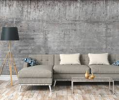 Wohnzimmer teppich grau beige braun kurzflor melie moderner kurzflor teppich melliert, gut erhaltenes, gebrauchtes (knapp sechs jahre alt) ikea kivik 3er sofa mit recamiere und. Betonwand Im Industrial Style Grau Braun Basismaterial Glattvlies Profi