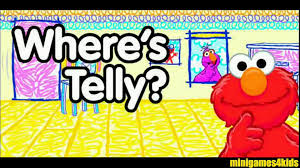 2013 sesame street place workshop telly monster muppet pink plush doll large 17. Sesame Street Wheres Telly Online Game Elmo Phone Call Service Kids Entertainment Dailymotion Video