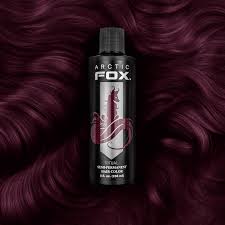 A refined dark wine tincture is an excellent choice for brown skin. Ritual Arctic Fox Dye For A Cause