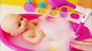 Hd00:30baby smiles and laughs when he playing with toys in a white bubble bath. Baby Bubble Bath Time Water Squirting Bathtub Shower Potty Change Baby Toy Youtube