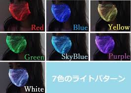 Led Light Up Masks New Trend Amid Covid 19 Arab News Japan