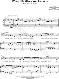 Book and lyrics by marcy heisler music by zina goldrich adapted from the junie b. When Life Gives You Lemons From Junie B Jones Sheet Music In D Major Download Print Sku Mn0157887